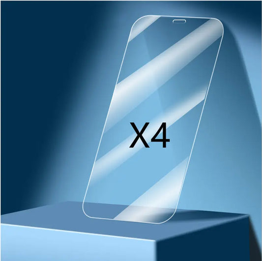 Tempered glass screen protector for iPhone and Samsung - edge detail view