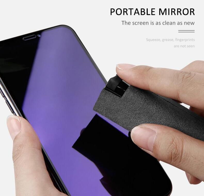 2-in-1 screen cleaner spray bottle close-up with nozzle detail