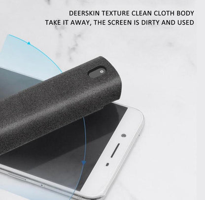 Screen cleaner kit in all available colors - Black Blue Green Grey Pink Red