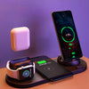 6-in-1 Wireless Charging Dock | Fast Charger for iPhone & Apple Watch